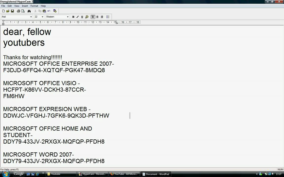 Microsoft Word 2010 Activation Code Free